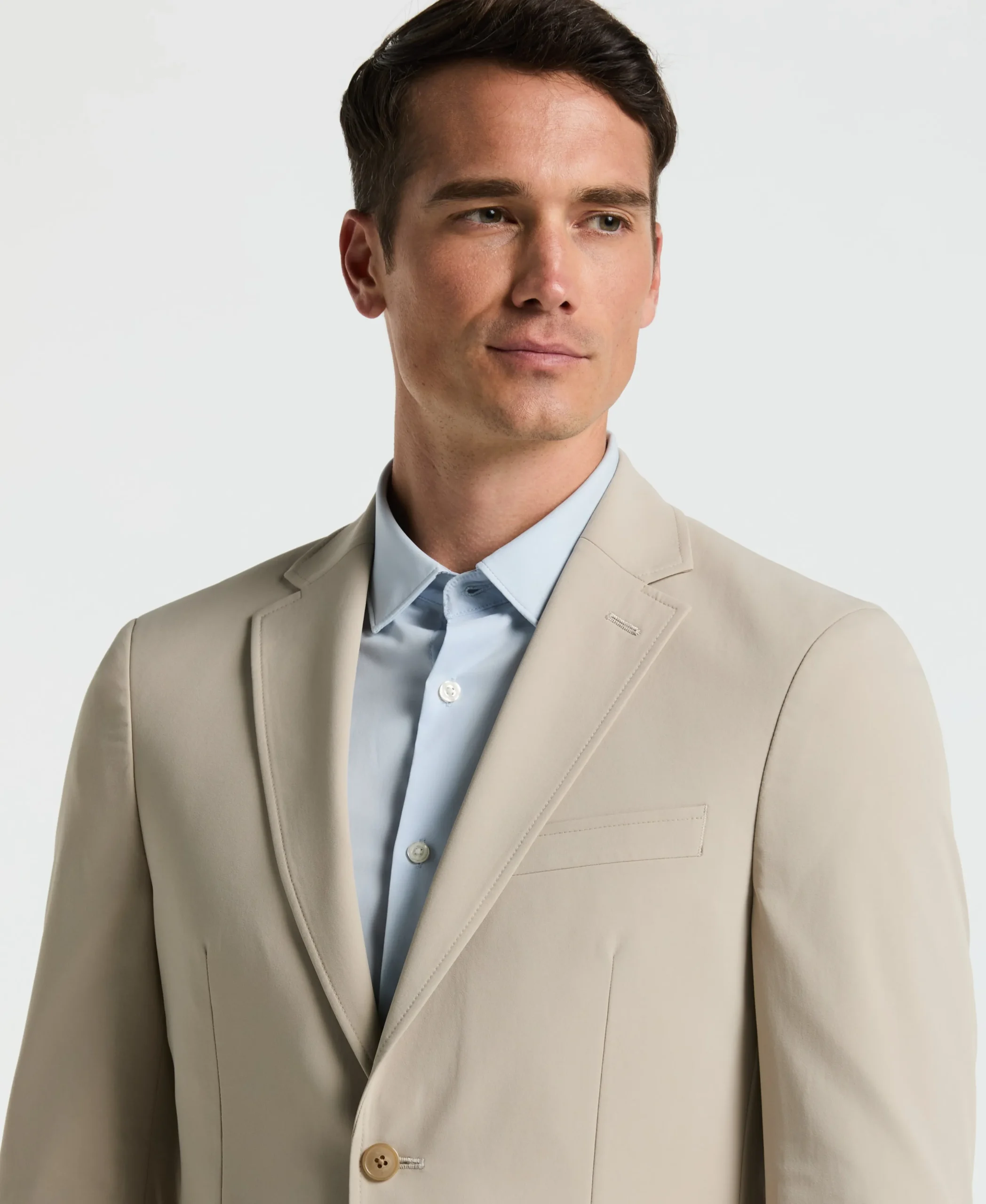 Slim Fit Khaki Tech 2.0 Suit