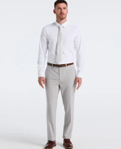 Slim Fit Seersucker Stripe Suit Pant