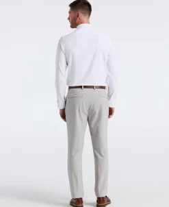 Slim Fit Seersucker Stripe Suit Pant