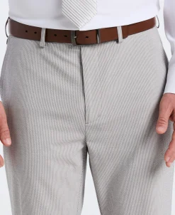 Slim Fit Seersucker Stripe Suit Pant