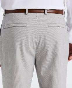 Slim Fit Seersucker Stripe Suit Pant
