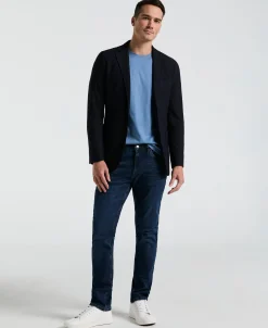 Slim Fit Solid Knit Blazer