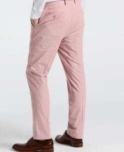 Slim Fit Solid Linen Blend Pant