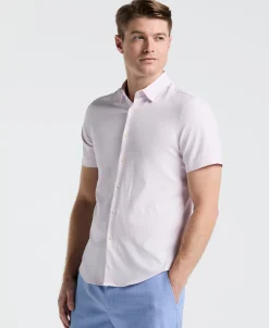 Slim Fit Total Stretch Solid Shirt