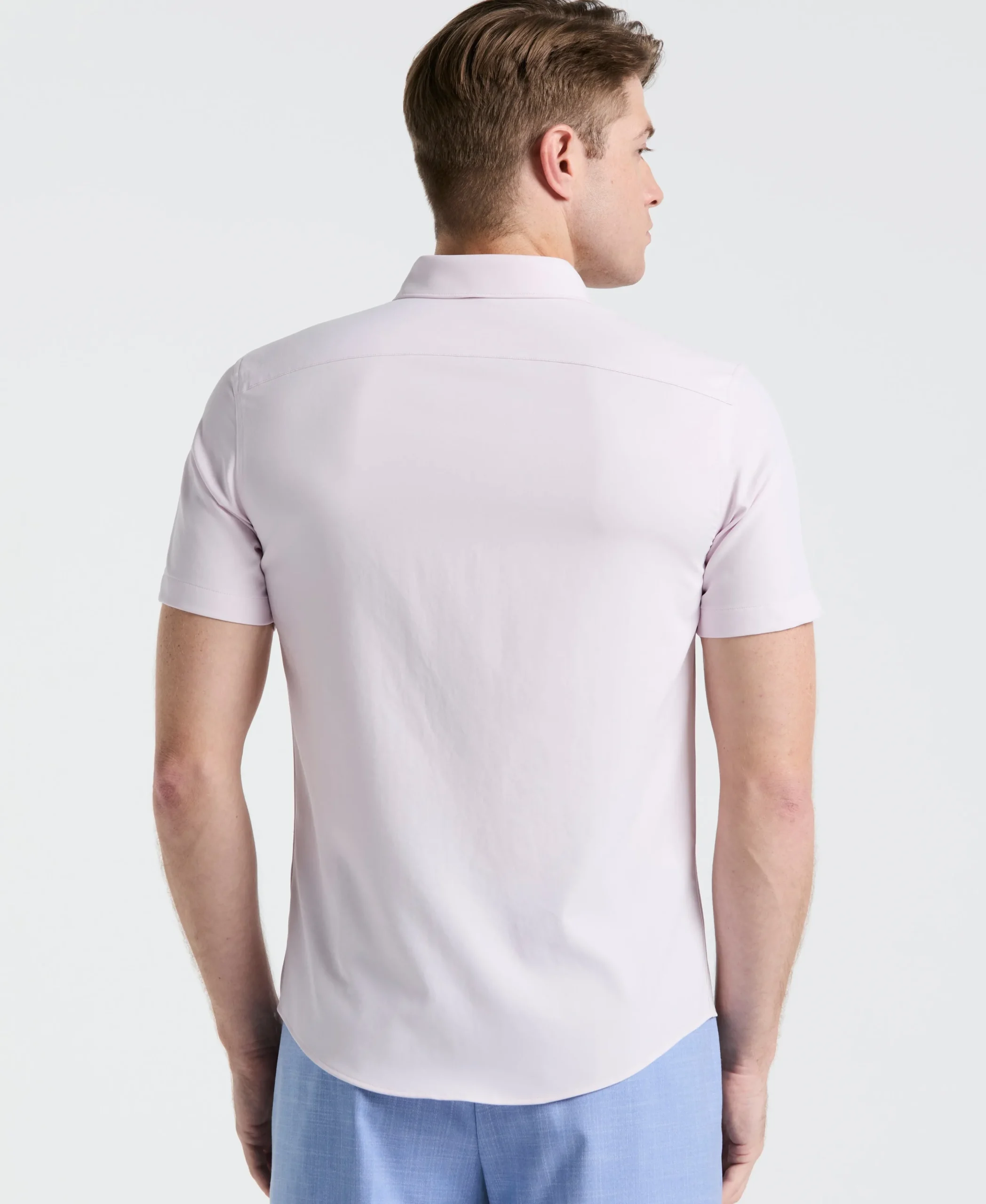 Slim Fit Total Stretch Solid Shirt