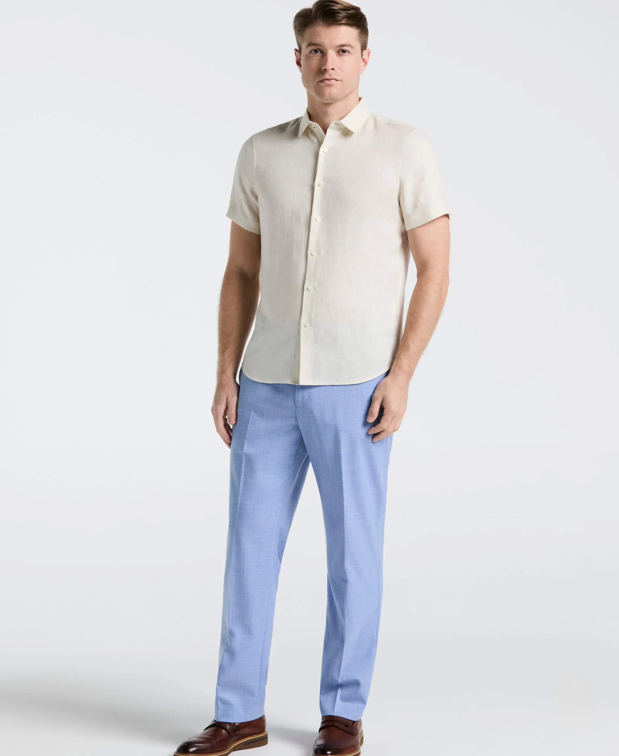 Solid Linen Shirt