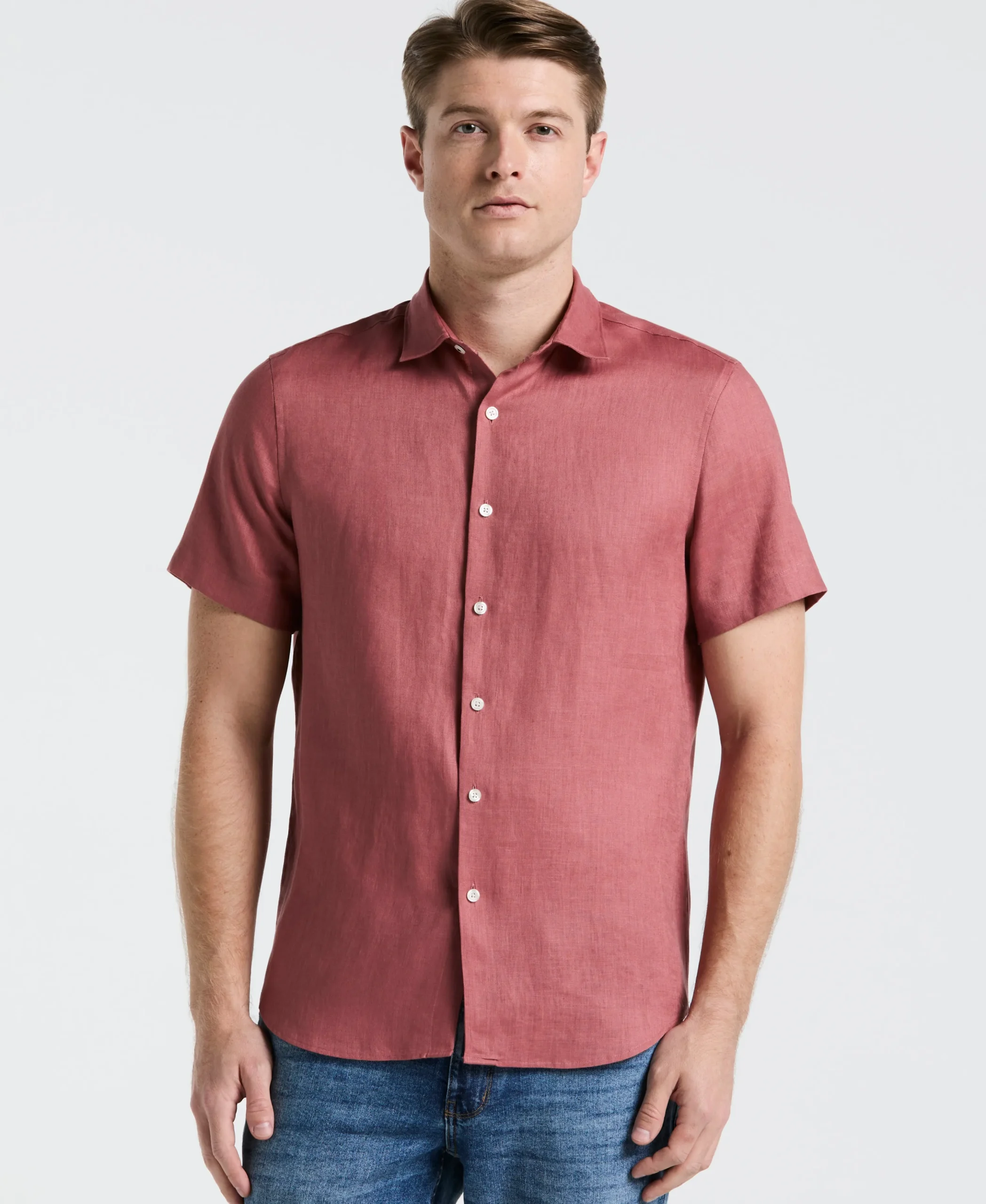 Solid Linen Shirt