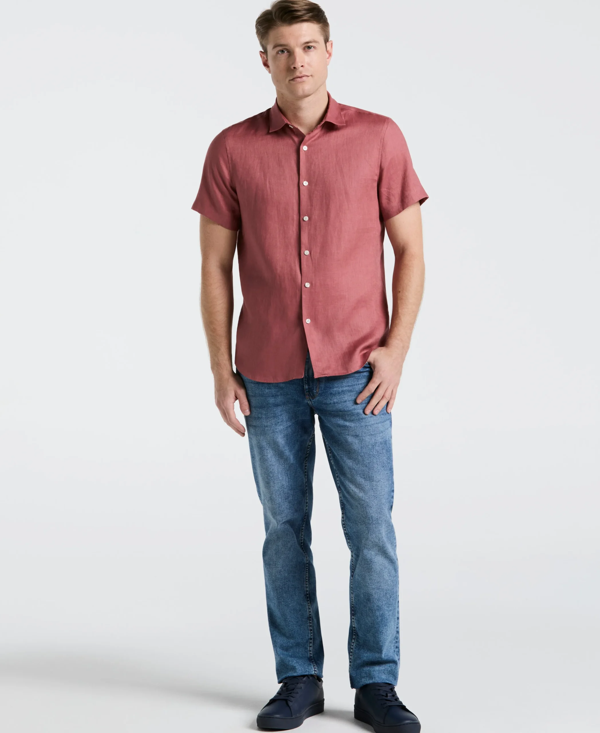 Solid Linen Shirt