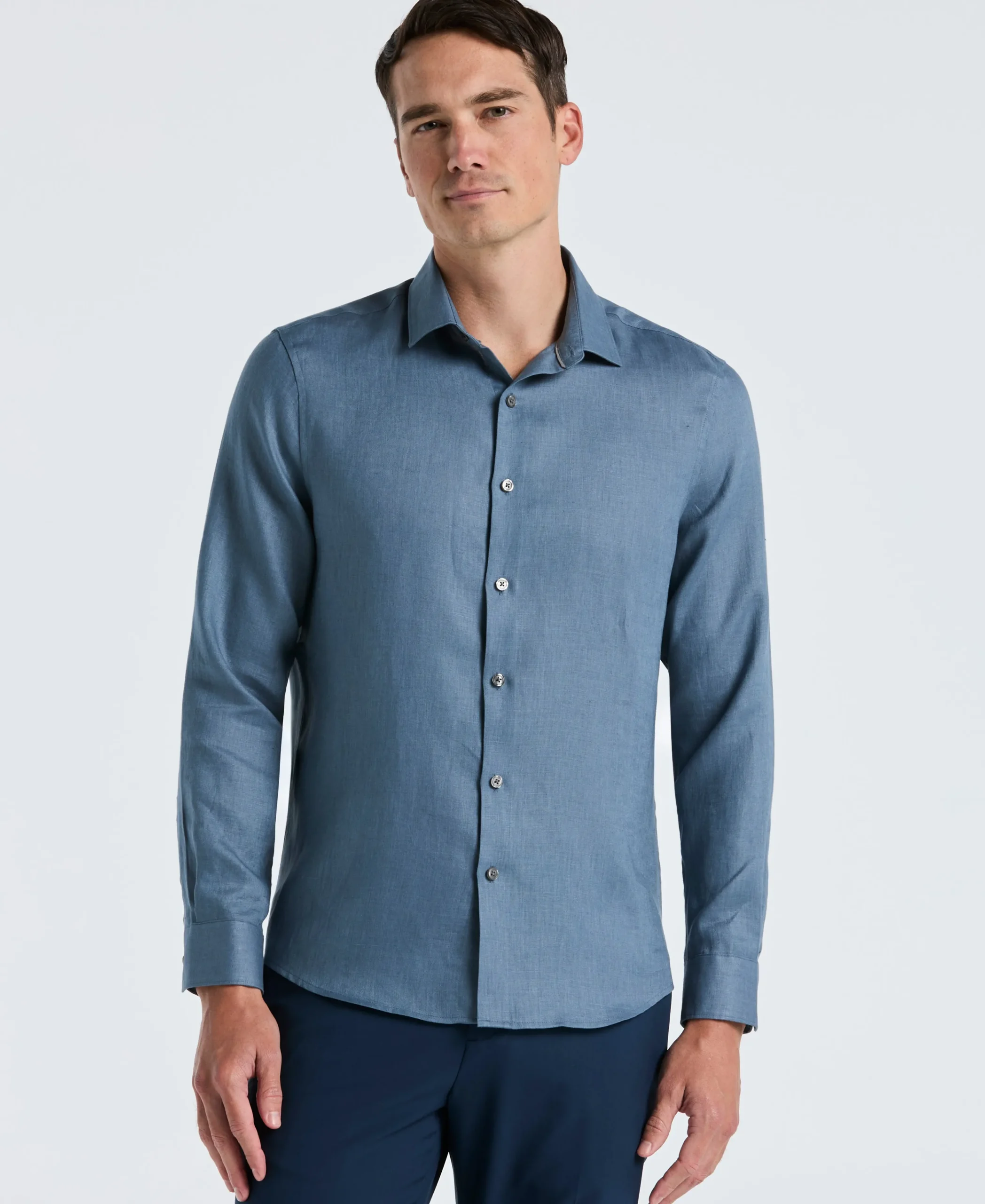 Solid Linen Shirt