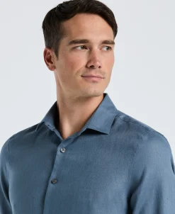 Solid Linen Shirt