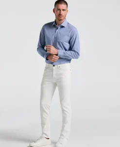 Stretch Micro Gingham Dress Shirt