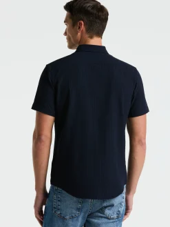 Stretch Seersucker Slim Fit Shirt