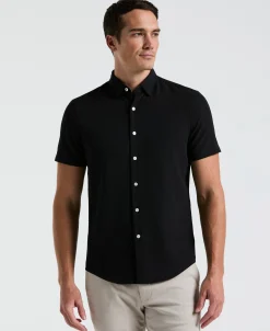 Stretch Seersucker Slim Fit Shirt