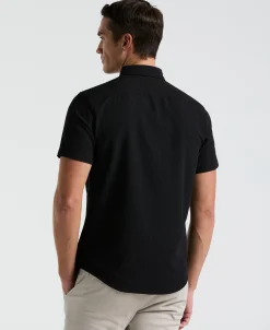 Stretch Seersucker Slim Fit Shirt