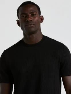 Textured Crew Tee