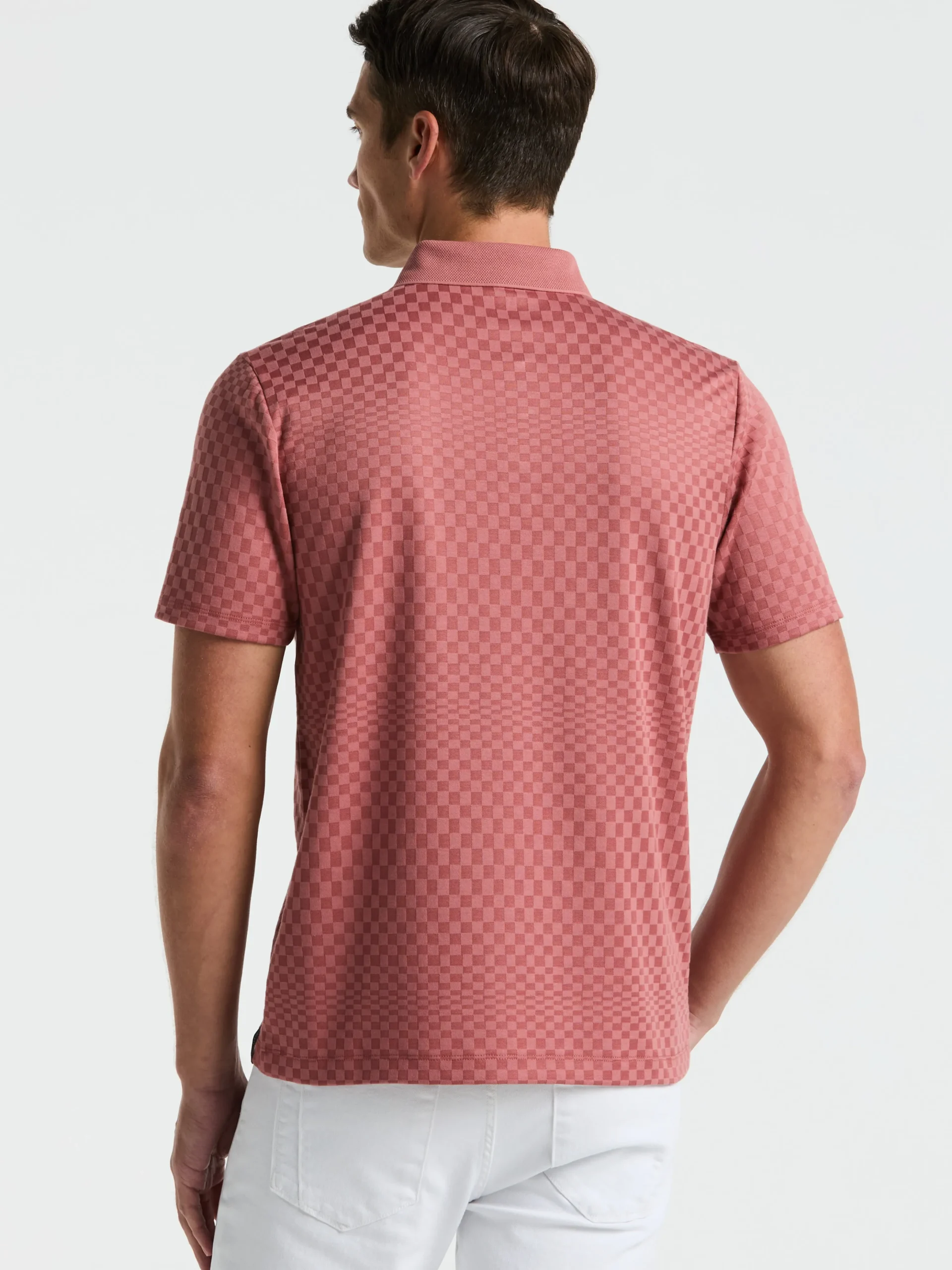 Textured Ombre Polo Shirt