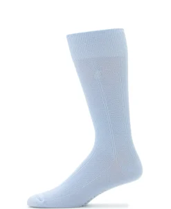 Textured Stitch Logo Socks