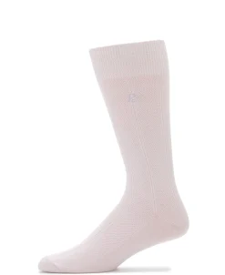 Textured Stitch Logo Socks