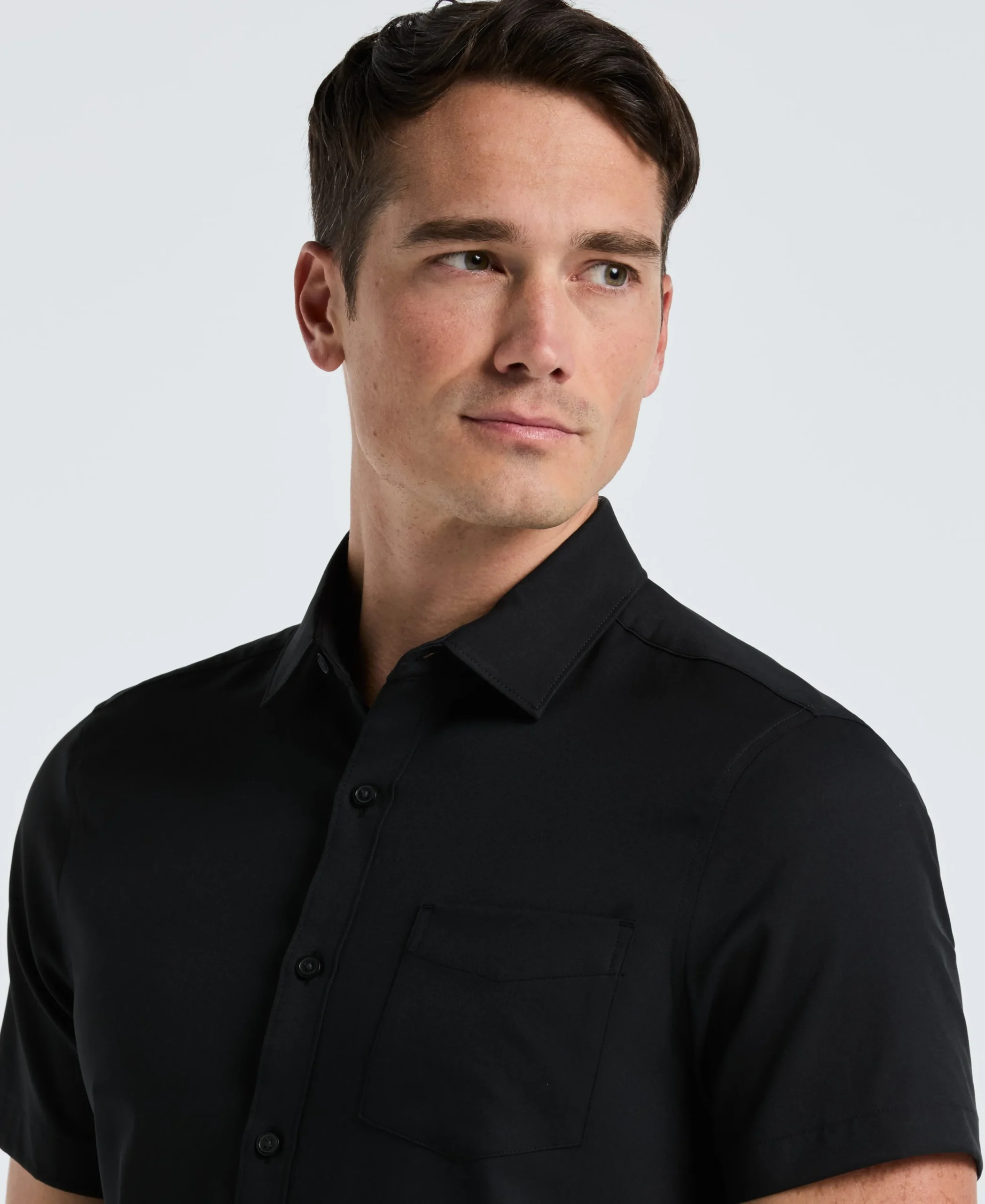 Total Stretch Slim Fit Solid Shirt