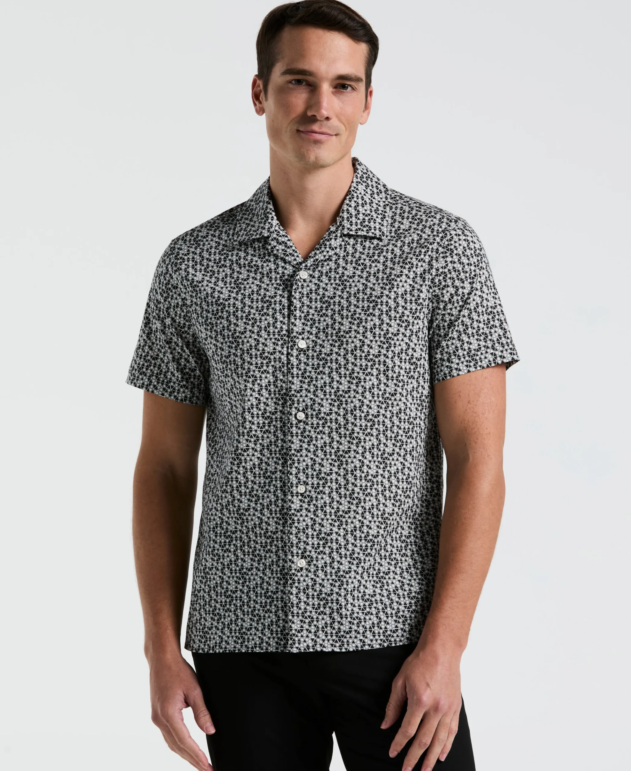 Triangle Geo Print Shirt