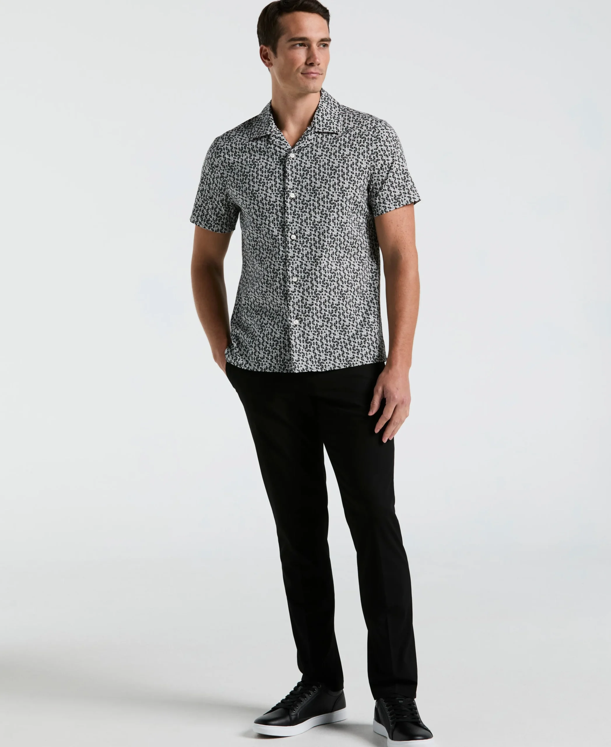 Triangle Geo Print Shirt