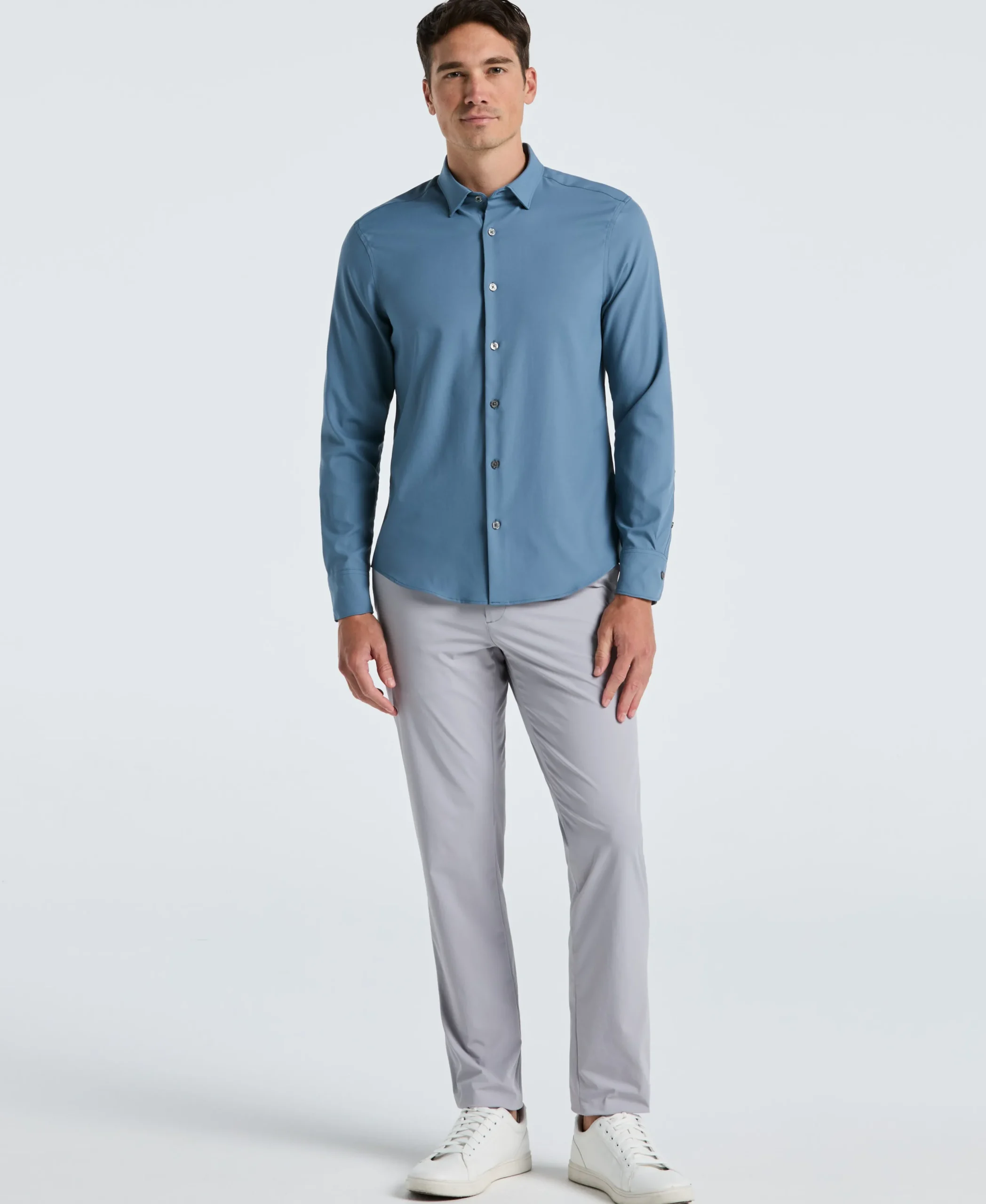 Untucked Total Stretch Slim Fit Shirt